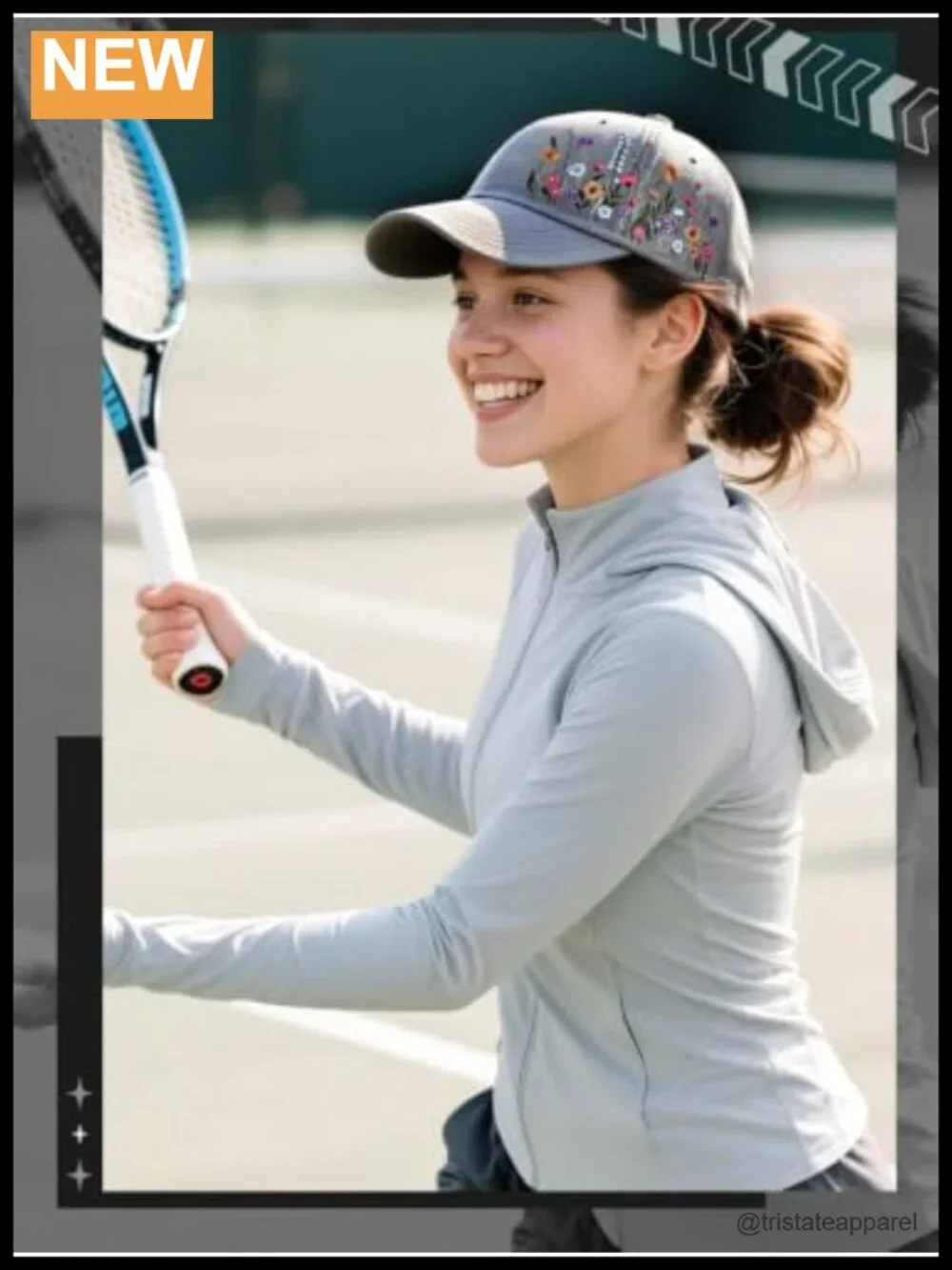 Embroidered Baseball Cap for Women Men, Adjustable, Breathable, Polyester